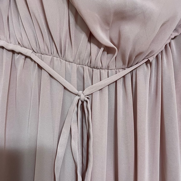Azazie Hoya dusty rose bridesmaid dress size A12. Worn once. Hemmed to fit 5’1” - Picture 11 of 11